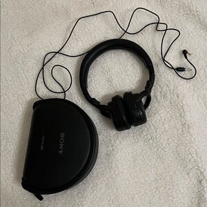 Sony Black Wired Headphones